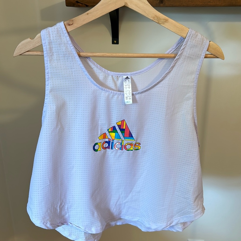 Adidas Pride Cropped Tank